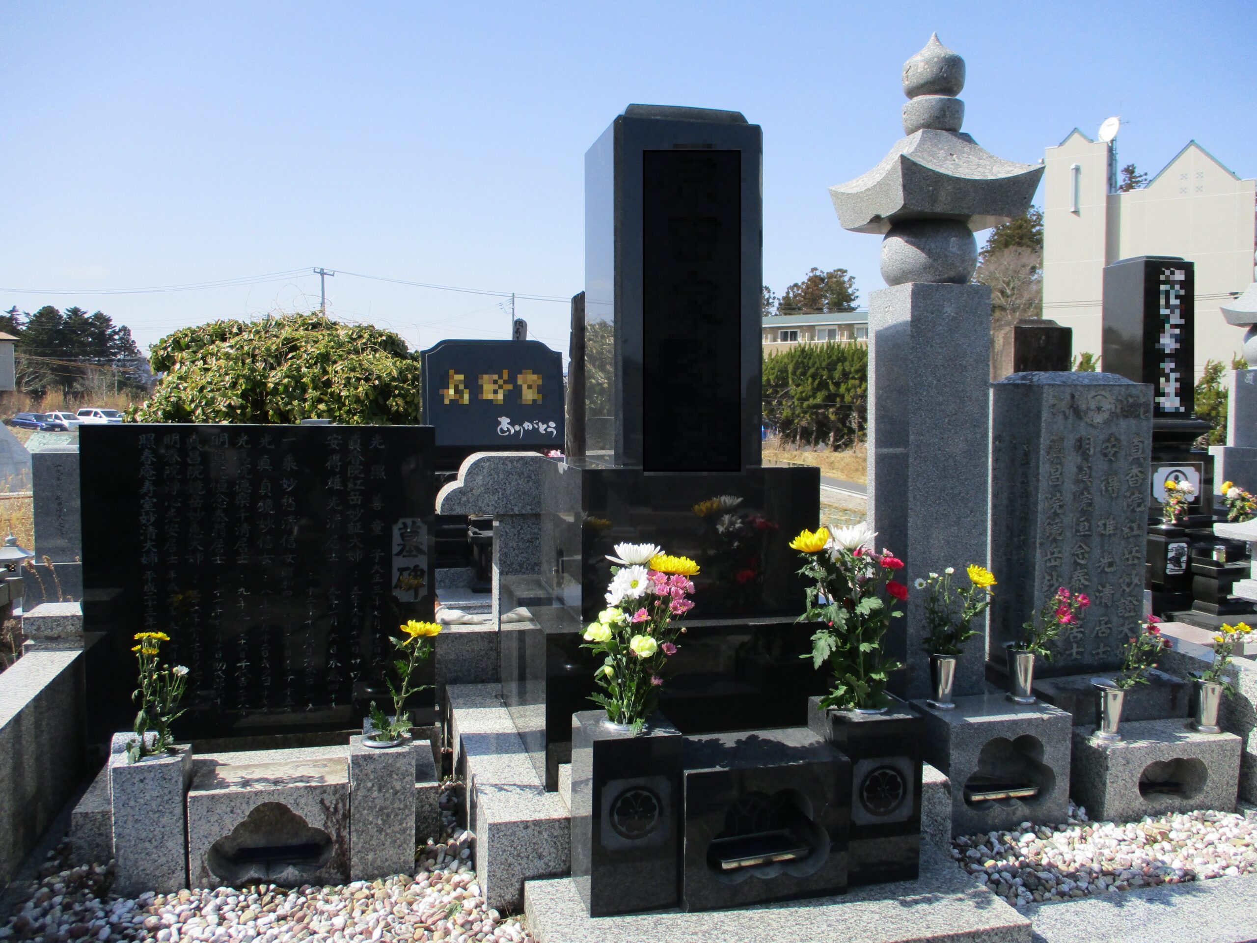 墓石の修繕 双葉郡富岡町内 Ha様 浜の石屋 いわきストーリーインストーン